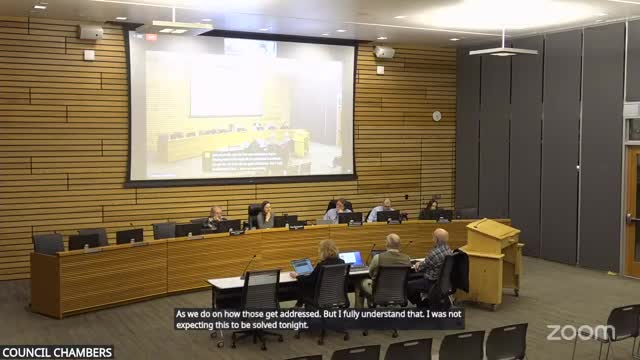 Commissioner Vanderlyn supports affordable housing bonuses in R4 and R6 zones