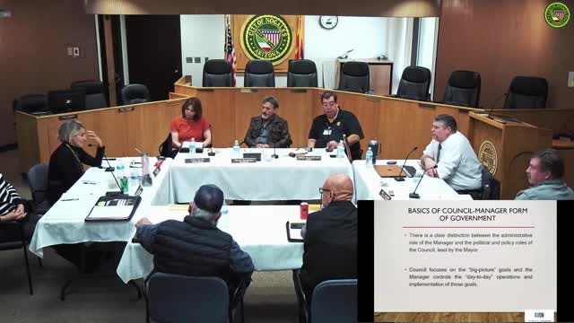 Council to hold special meeting to assign interim city clerk duties while clerk on FMLA; appointment tabled