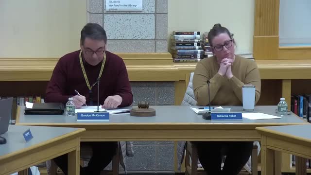 East Bridgewater School Committee certifies FY26 reduced‑services budget; approves school‑choice cap and other routine items