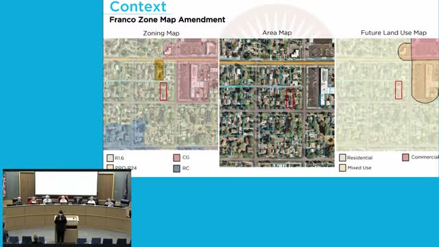 Provo Planning Commission approves rezone for Daniel Franco's townhome project in Mesa neighborhood