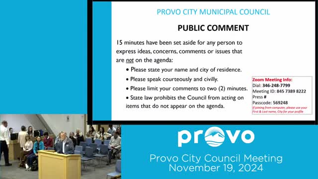 Provo residents advocate for rooftop solar and TNVR programs in city council meeting