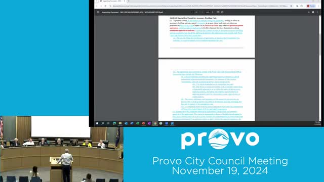 Provo Council hears robust public comments on ADU regulations and housing affordability
