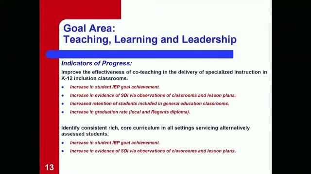 Williamsville School Board unveils strategic plan for special education enhancements
