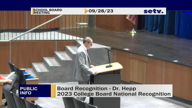 Springfield High celebrates students recognized by College Board's National Recognition Programs