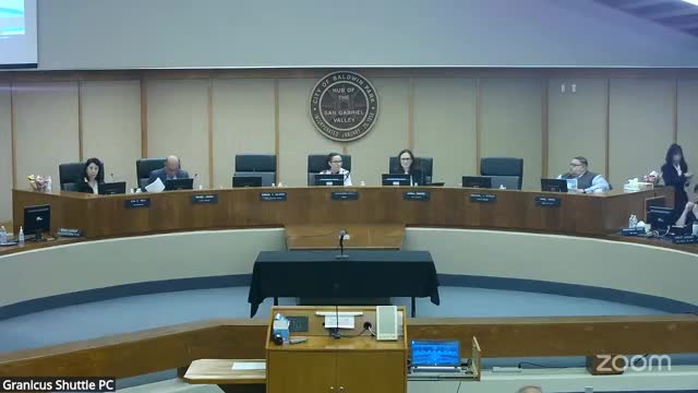 Baldwin Park City Council swears in Commissioner Laura Franklin