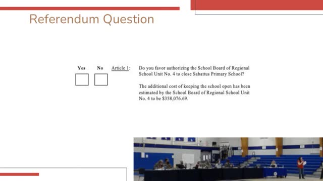 School Board approves closure of Sabatus Primary in consolidation plan