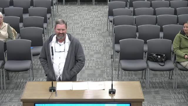 Resident raises concerns over shared well usage in local property hearing