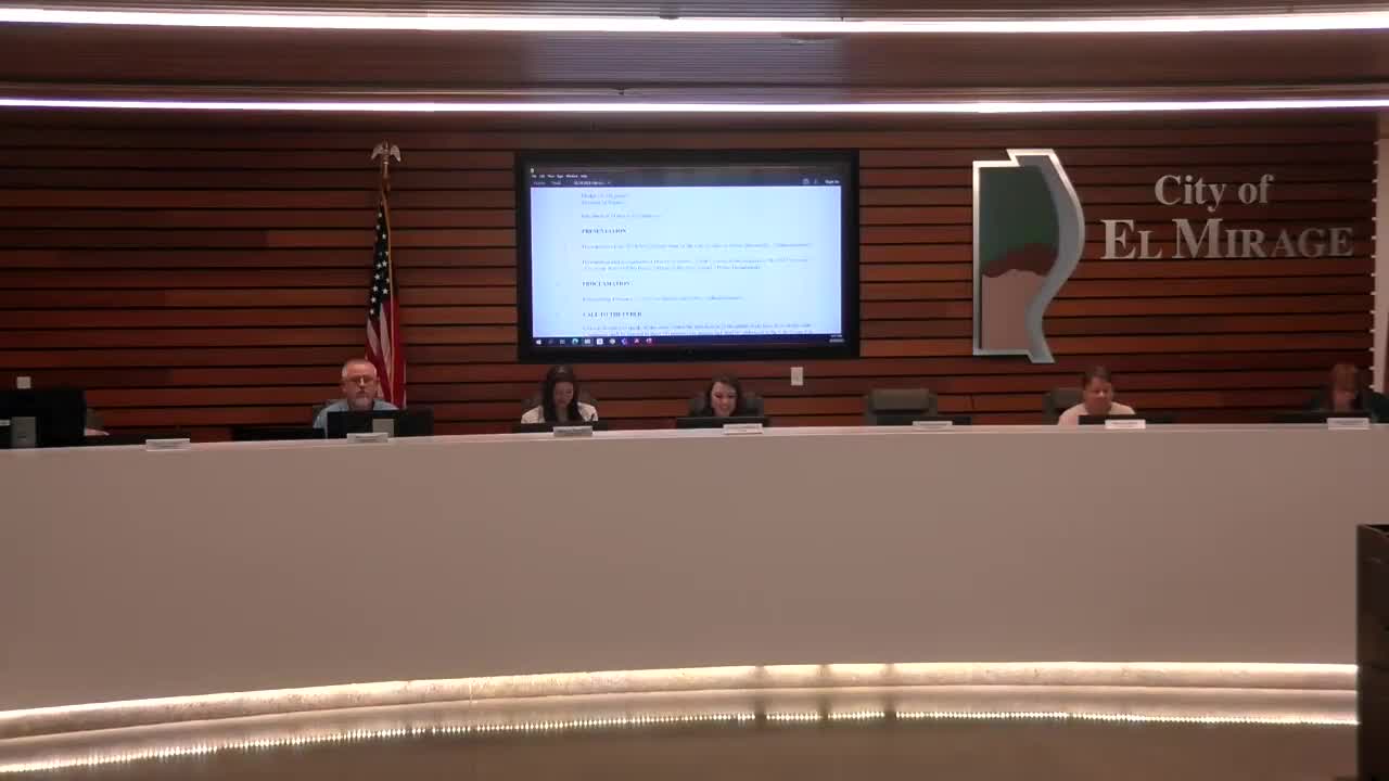 Mayor Elmosillo presents El Mirage's 2025 State of the City report and vital updates