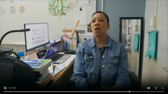 Adler Elementary honors teacher with engineering background for her impact on students