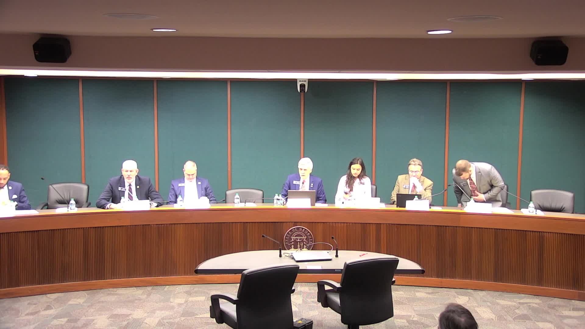 Representative Ballard presents key literacy bill addressing dyslexia in Georgia schools