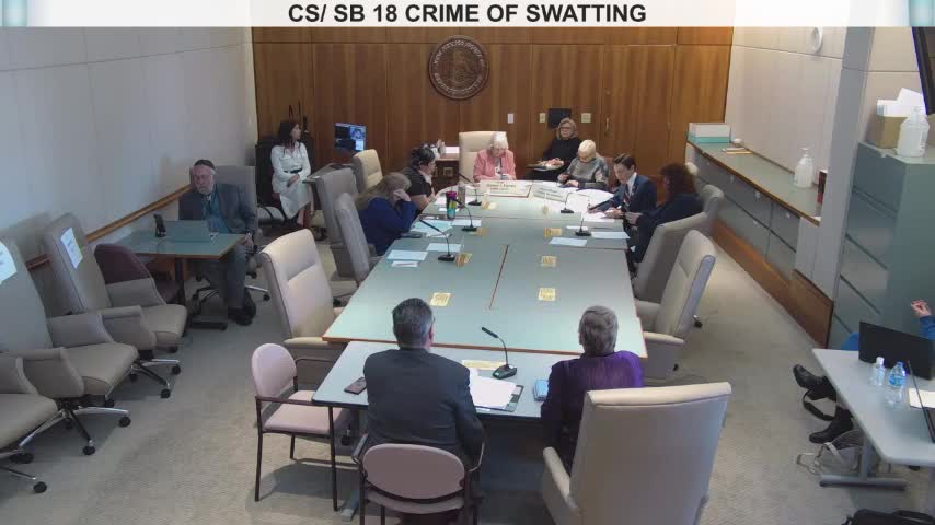Senate committee discusses felony charges for swatting incidents in Massachusetts