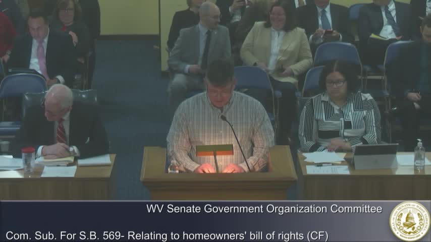 Senate hears testimony on housing issues from military veteran in district meeting
