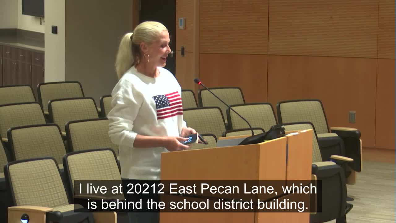 Resident Joanna Durant urges Queen Creek council to consider water rate decrease