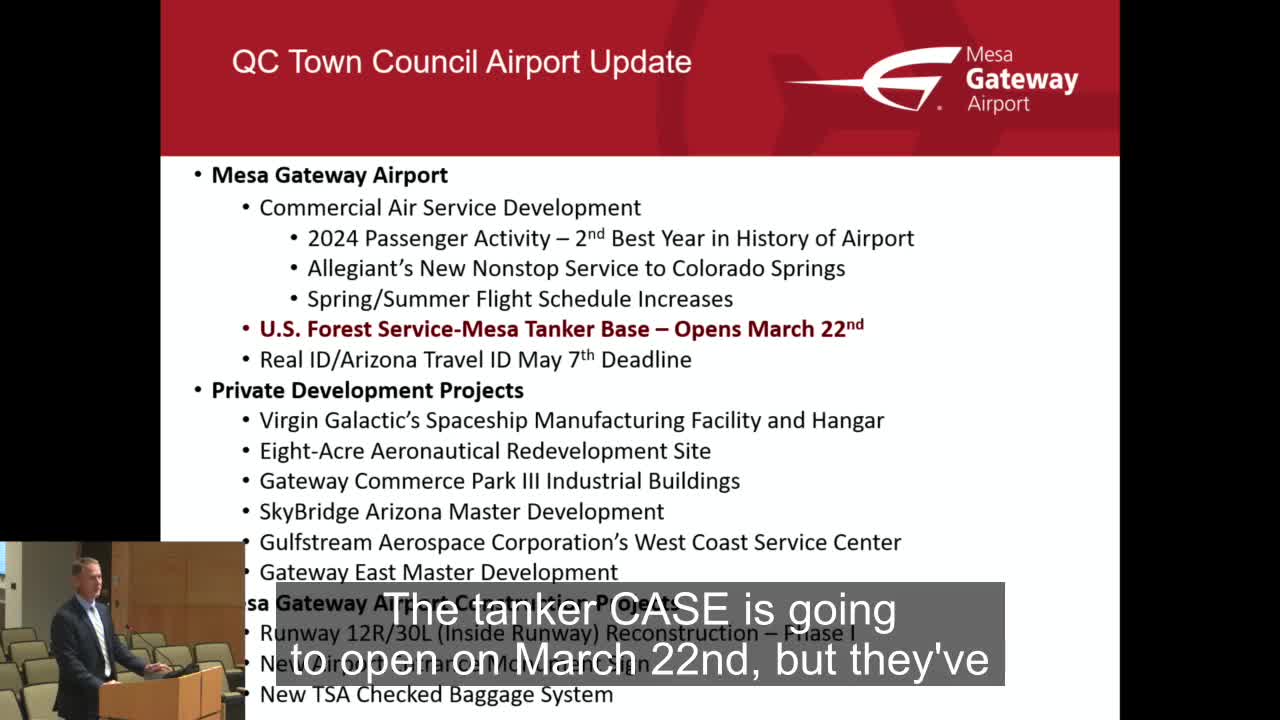 Mesa Gateway Airport unveils major developments and Real ID deadline reminder