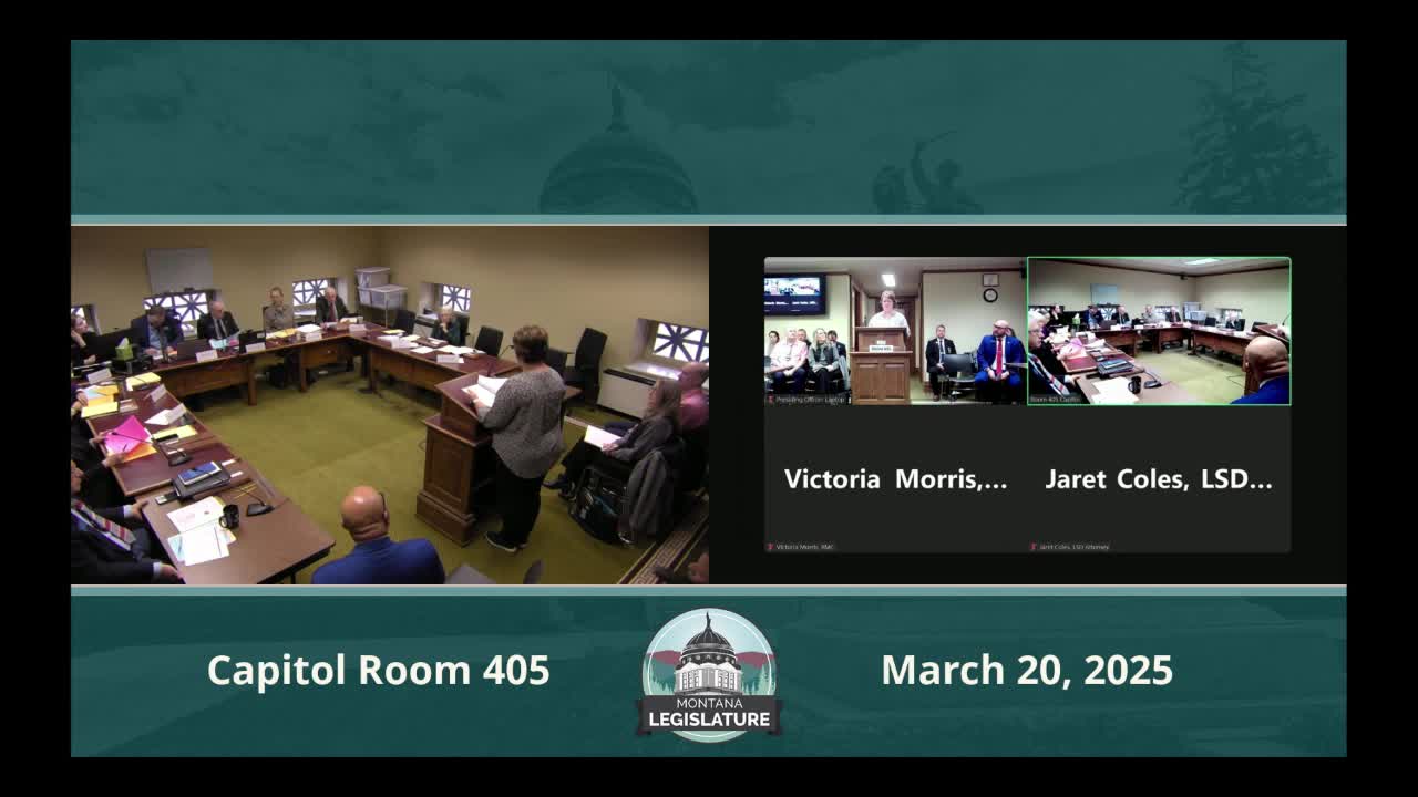 Montana committee reviews House Bill 140 for first responders benefits expansion