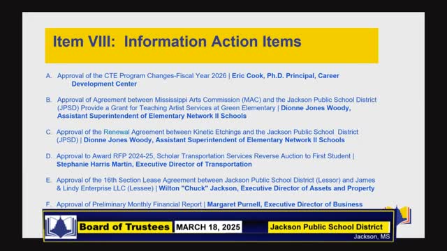 Jackson Public Schools partners with First Student for streamlined transportation services
