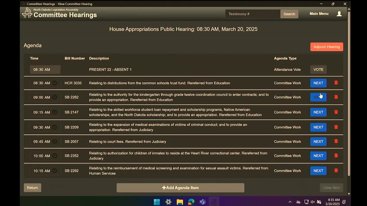 Appropriations committee weighs constitutional measure to divert up to $3 billion from trust funds for school construction