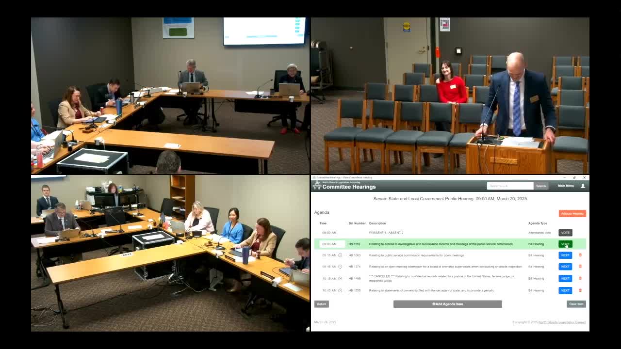 Committee approves amendment protecting state rail‑safety inspection records in NTSB investigations