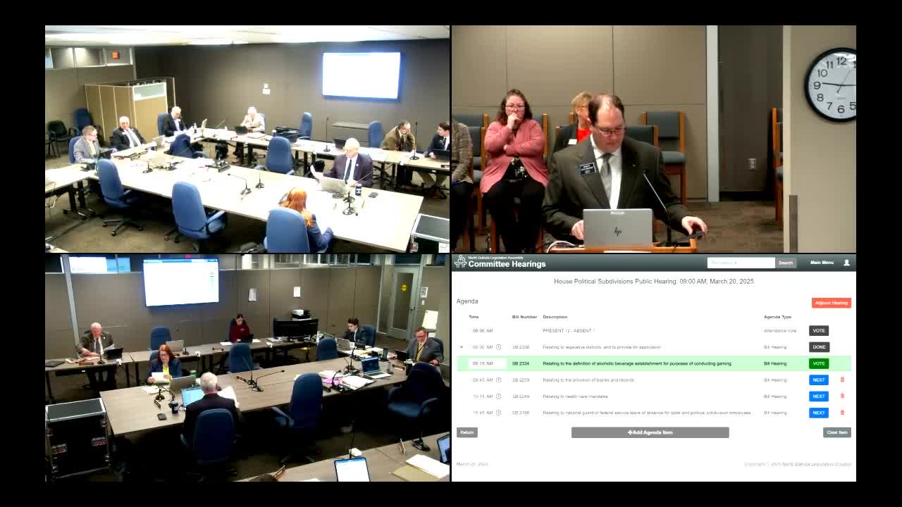 Committee Hears Bill to Allow Taprooms to Host Charitable Gaming; Decision Deferred Pending Amendment