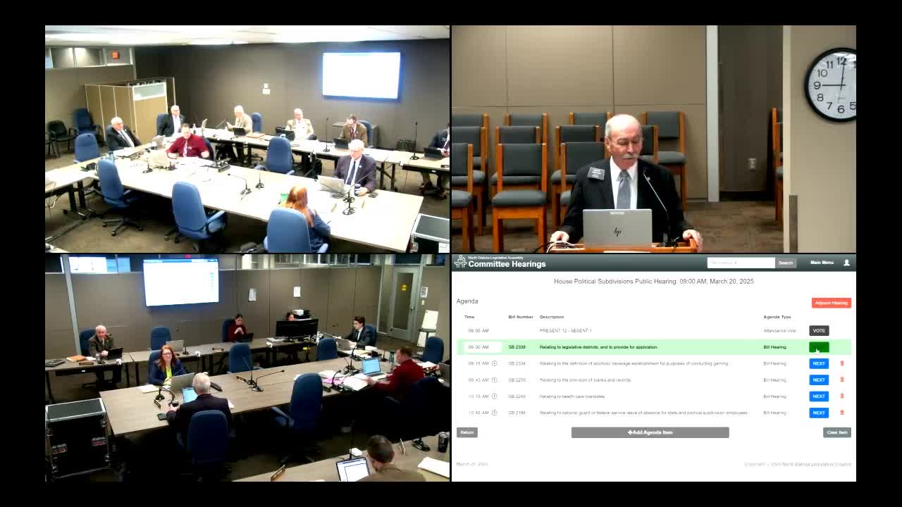 Senator Klein Asks Committee to Kill Redistricting Bill After Attorney General Warns of Litigation Costs