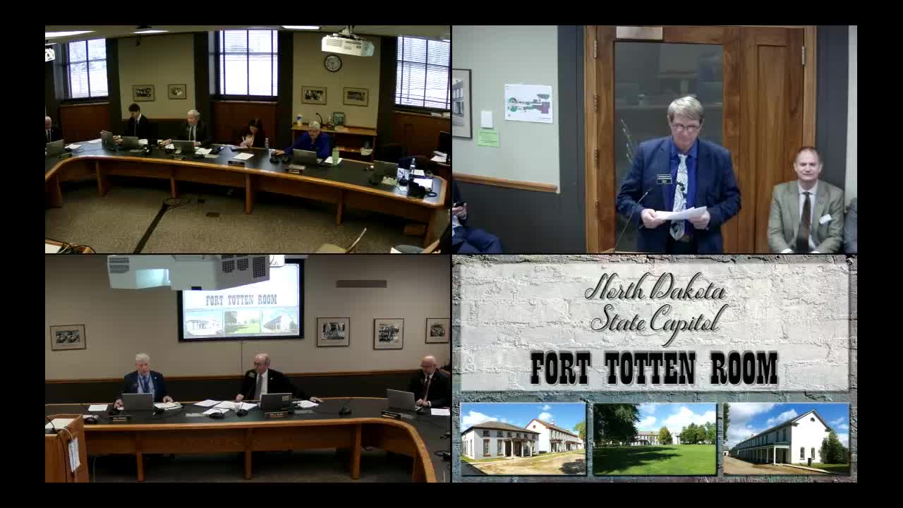 Heated hearing in Dickey County road dispute as committee considers clarifying county authority to adopt township roads