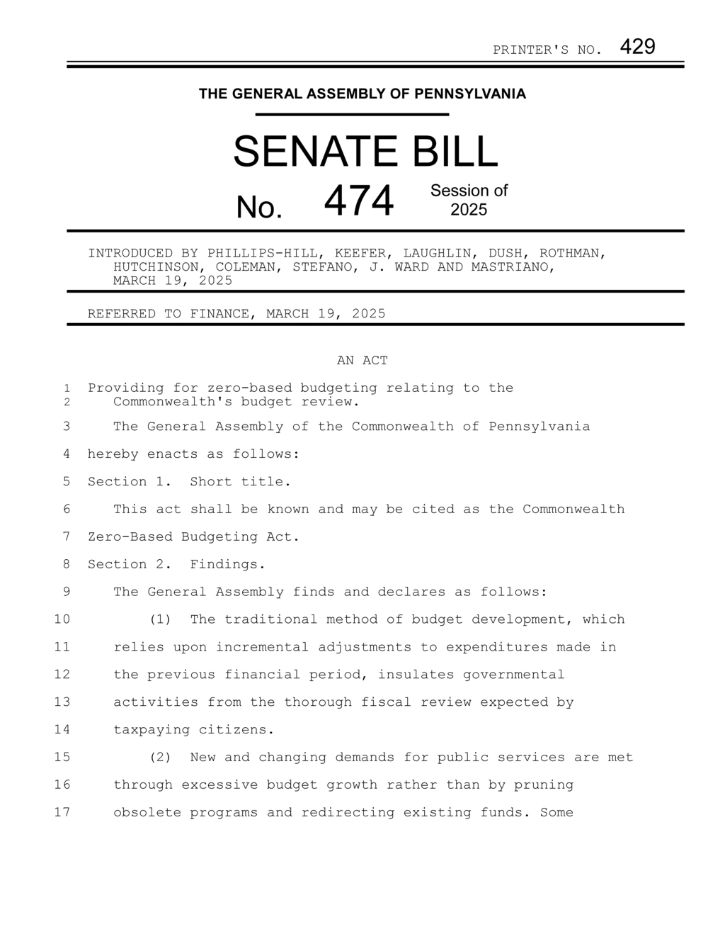 Governor mandates zero-based budgeting review for state programs starting 2025