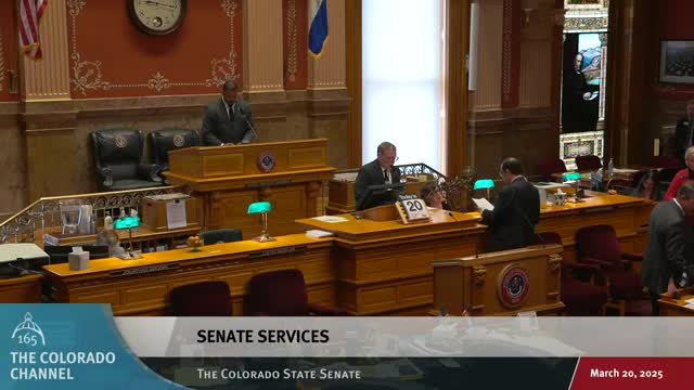 Senate adopts committee reports, places multiple bills and appointments on consent calendar