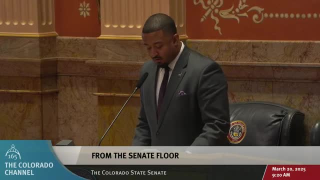 Senator Rich honors Venice Mitchell as Miss Mesa County and future Miss Colorado's Teen