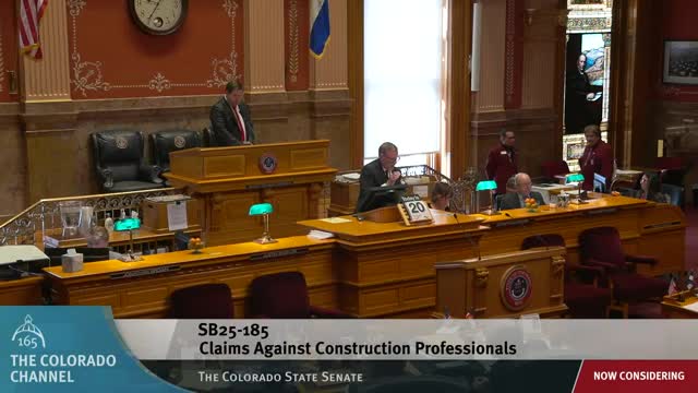 Senate approves change to economic‑loss rule to expand negligence claims for first homeowners