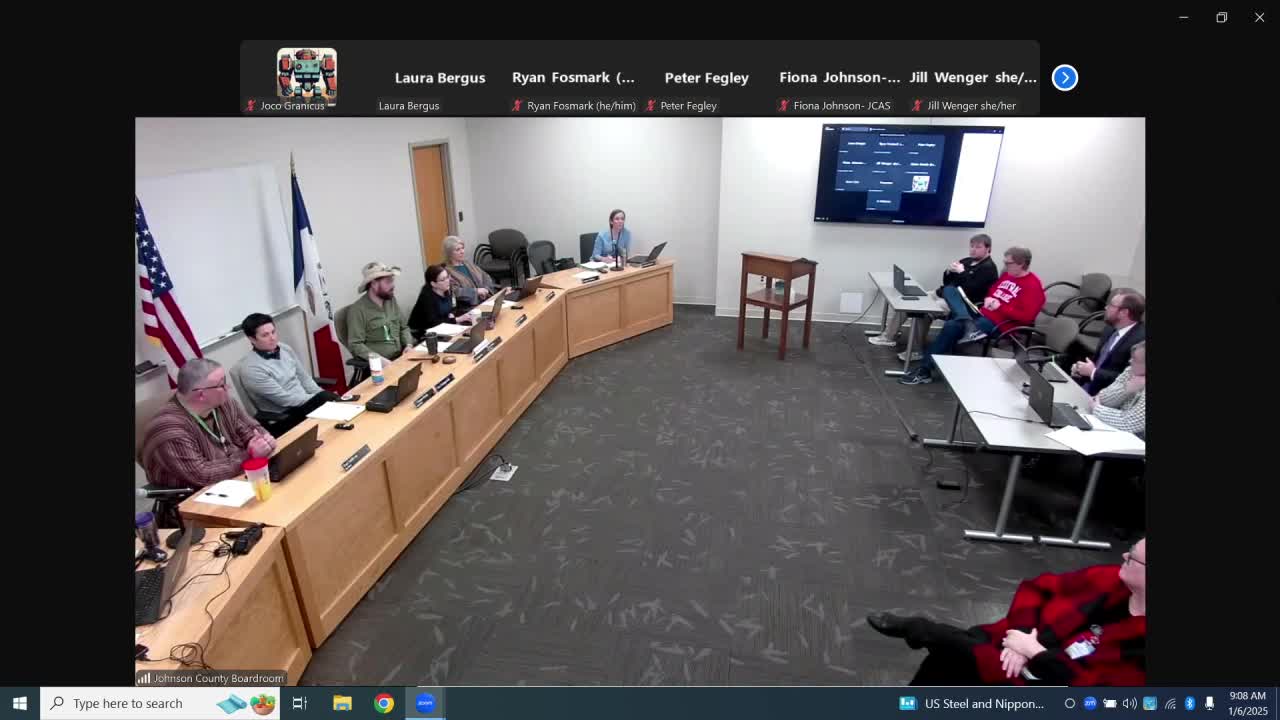 Johnson County discusses County Attorney budget, flags uncertain victim-services grant revenue