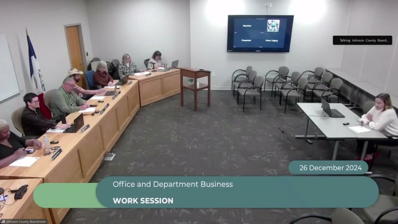 Johnson County supervisors review two vacancies on zoning board of adjustment