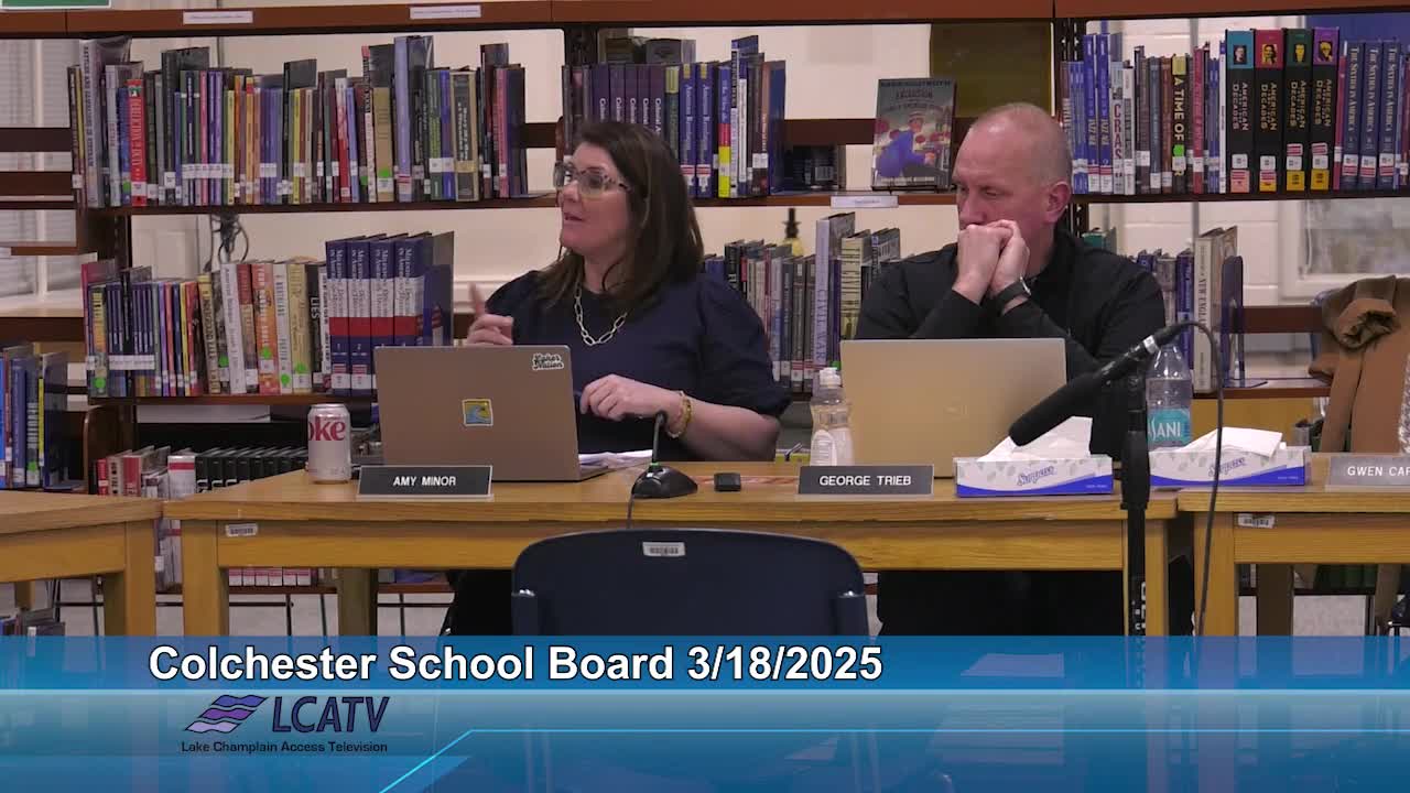 Colchester School District opposes governor's plan for large school district consolidation