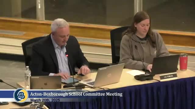 Acton-Boxborough Regional School Committee adopts $116.79 million budget; Acton, Boxborough assessments rise