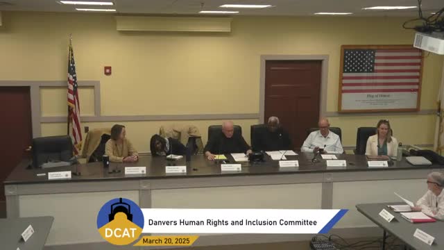 Danvers Human Rights Committee discusses support for Sanctuary City ordinance for transgender individuals