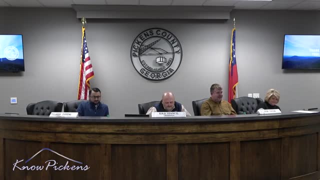 Pickens County reviews 5-year hazard mitigation plan update; FEMA grant match and project queue highlighted