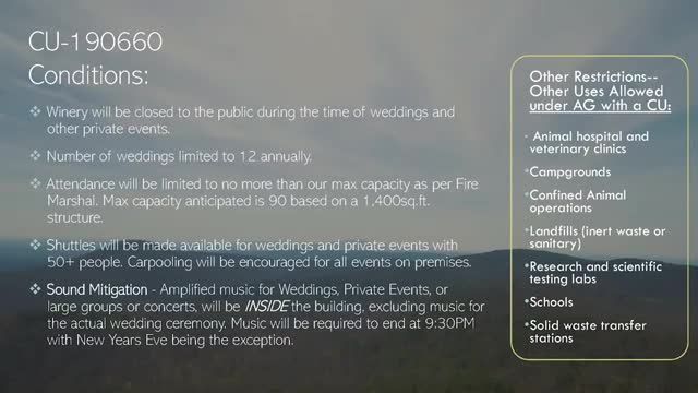 Lakeside Valley Vineyards seeks conditional use for small events amidst community concerns