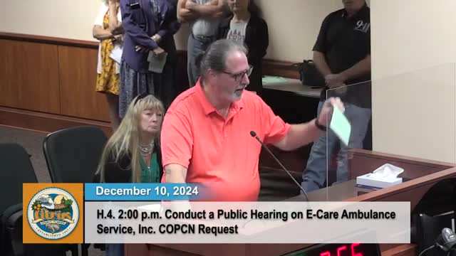 Health officer urges board to prioritize ambulance availability during crises