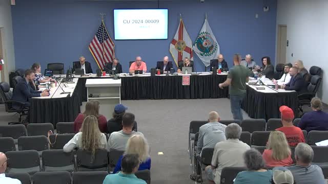 John Hatfield proposes radio controlled car racetrack in Lecanto