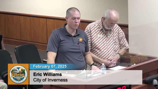 Inverness seeks $2 million state match for Whispering Pines Park campground and support for park operations