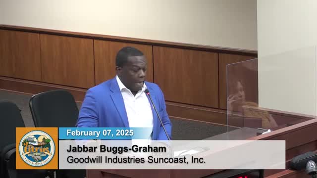 Goodwill Industries and Aspire Center advocate for community support in Citrus County