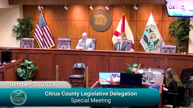 Citrus County delegates elect chair and vice chair amid hurricane relief efforts