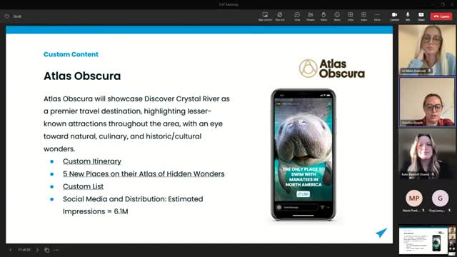 Crystal River partners with Atlas Obscura to promote Citrus County tourism