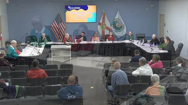 Citrus County library board debates young adult book placement after community feedback