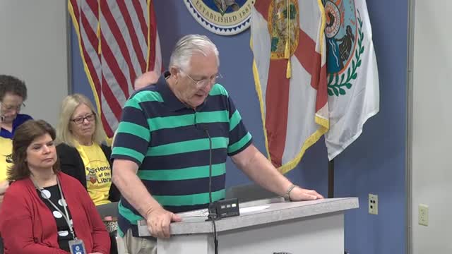 Citrus County activists urge removal of ALA guidelines from library policies