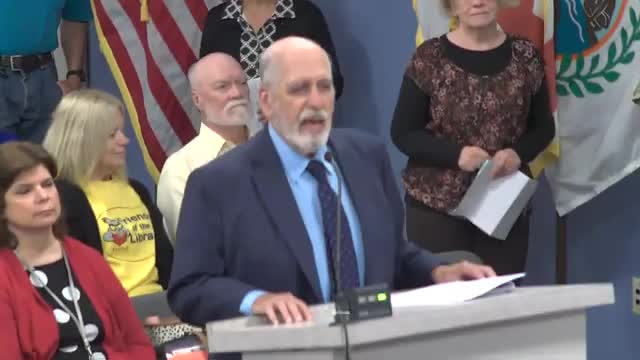 Speaker criticizes library policy for promoting ALA ideologies over community values
