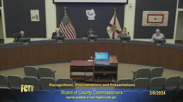 Flagler County proclaims March 2024 as Procurement Month to honor professionals