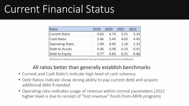 County reports strong financial position amid projected population growth and budget challenges