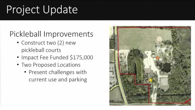 Wadsworth Park plans conversion of tennis court to four pickleball courts