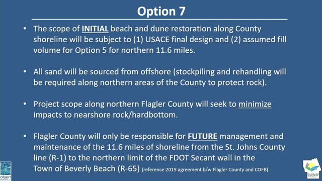 Flagler Beach faces uncertainty over funding for upcoming rehabilitation project