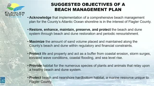 Flagler County prioritizes dune protection and recreation funding strategies